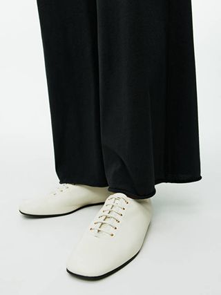 Arket Lace-Up Derby Flats