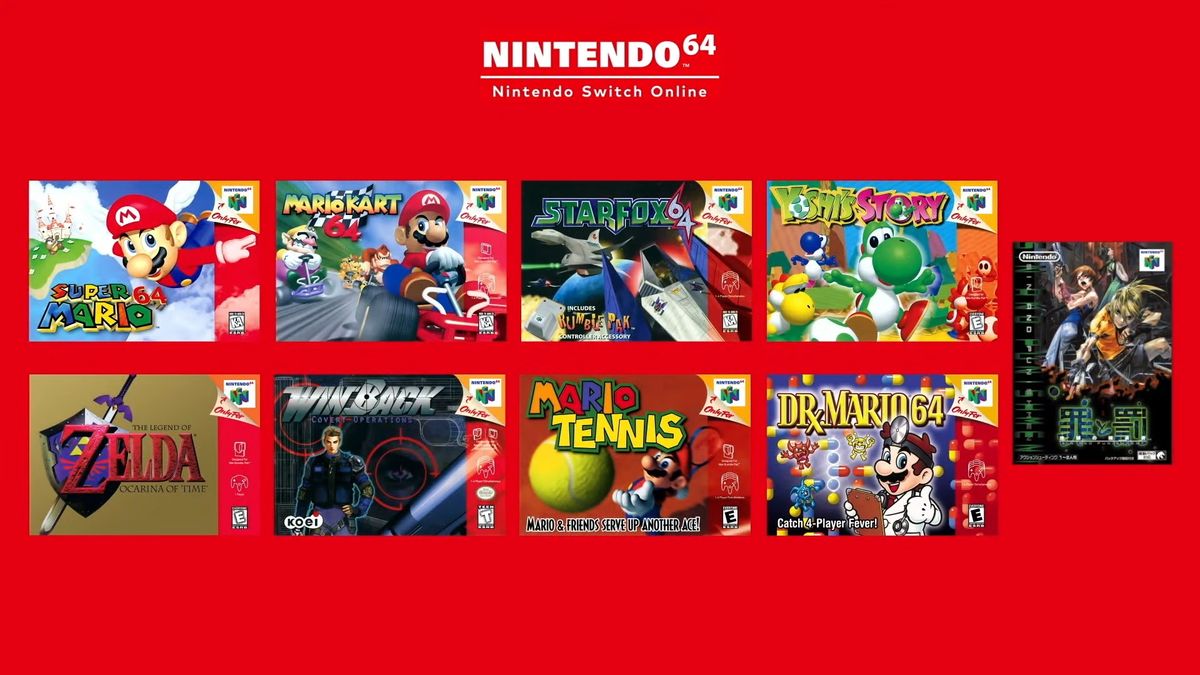 Nintendo Switch Online's N64 and Sega Genesis 'expansion pack' launches  October 25th for $49.99 per year - The Verge