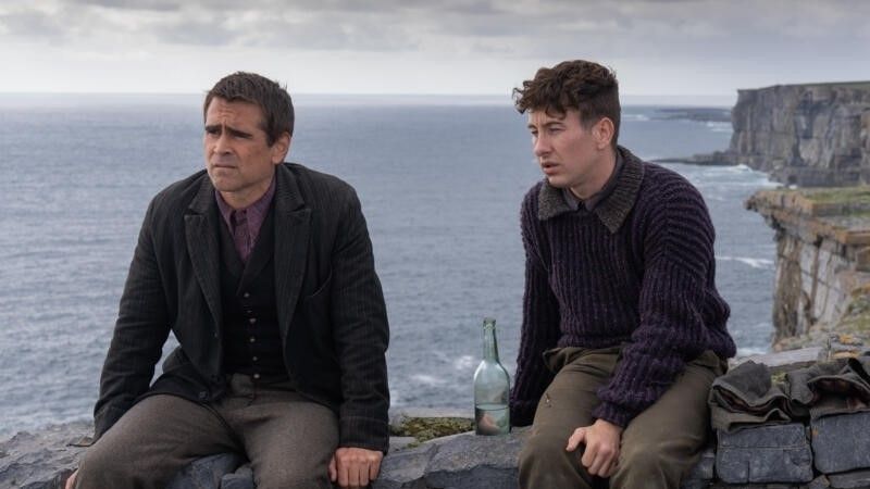 Colin Farrell and Barry Keoghan in The Banshees of Inisherin