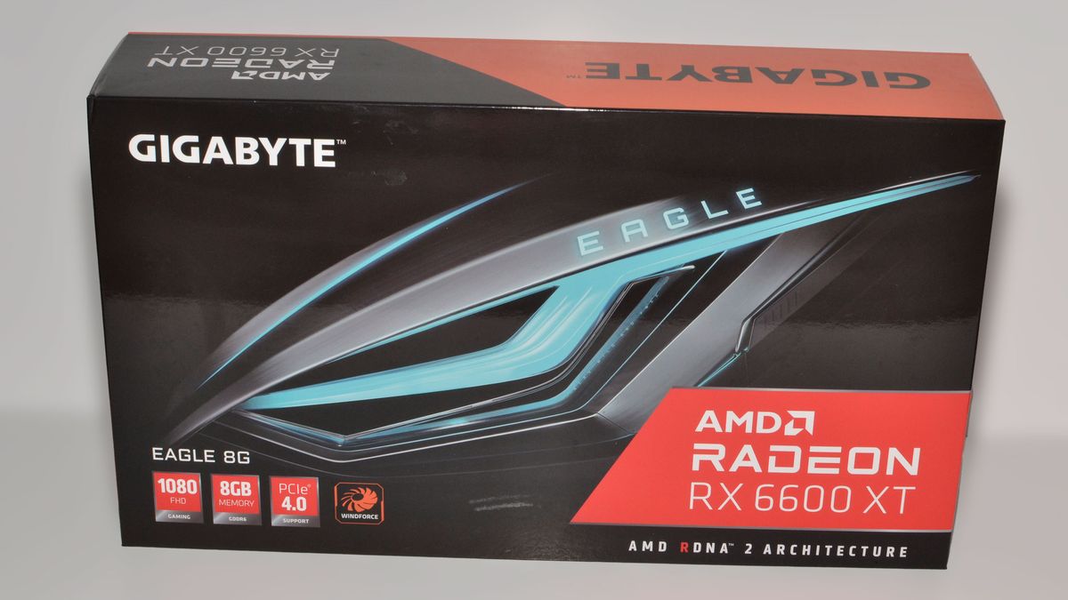 Design and Features of Gigabyte Radeon RX 6600 XT Eagle - Gigabyte