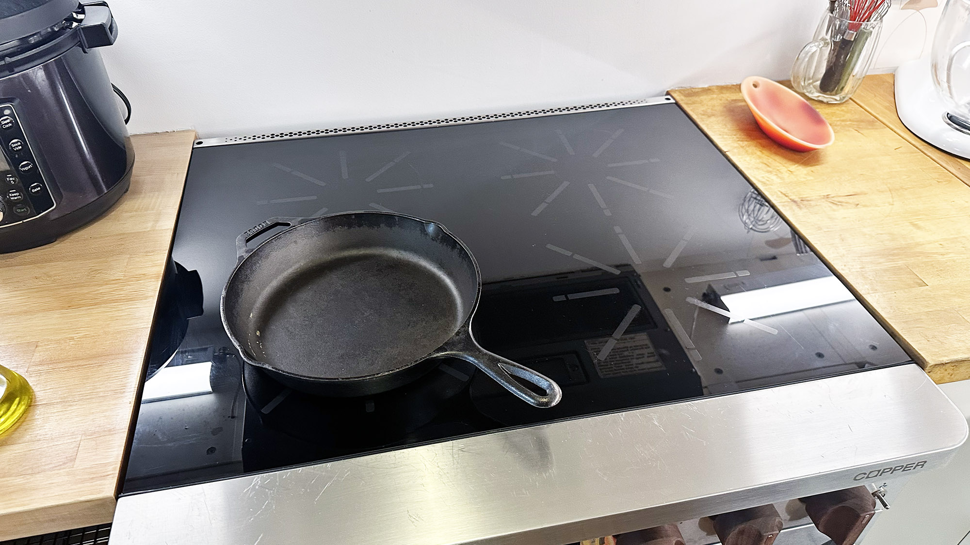 Copper Charlie cooktop