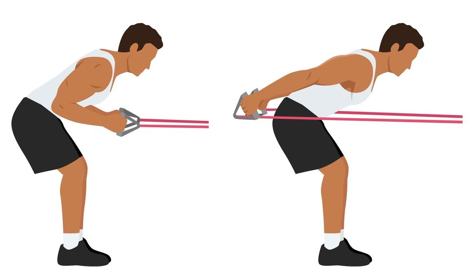 Triceps Rows Exercise 5 best exercises to grow your triceps using a resistance band | Tom's Guide