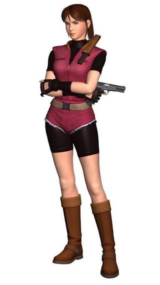 Claire Redfield, the headstrong sister of Chris Redfield in Resident Evil 2.