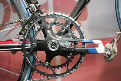 Parts such as Stronglight's 430g Pulsion cranks are making it easier