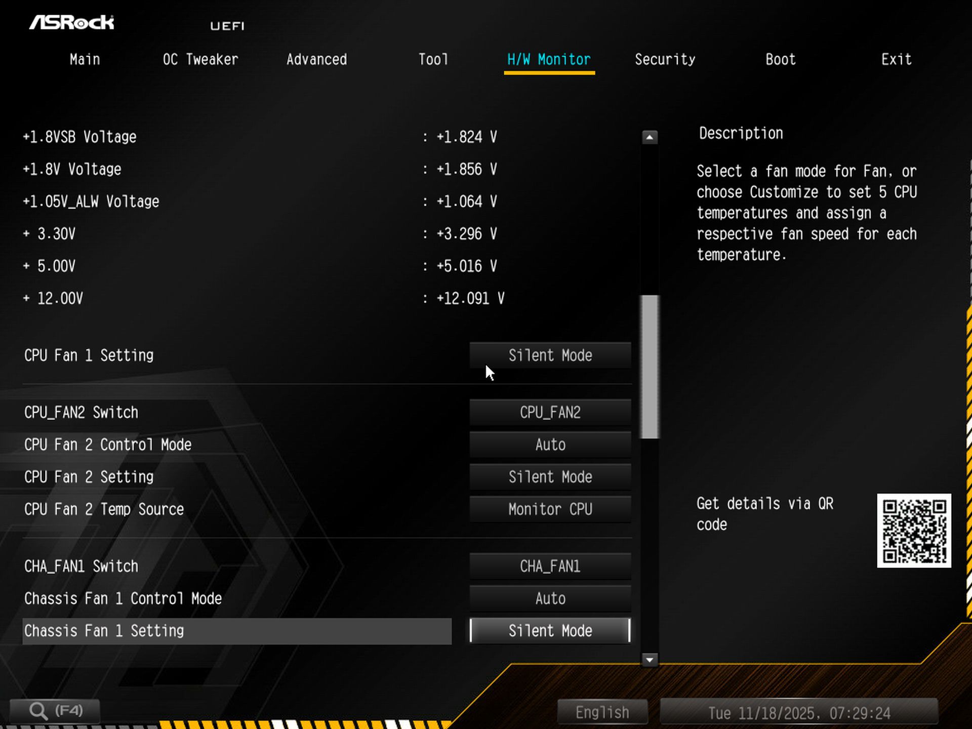 ASRock X870E Taichi OCF - BIOS