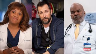 Bailey in Grey's Anatomy, Robby in The Pitt, and Ron in St. Denis Medical