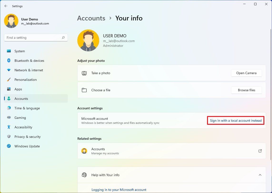 How to manage user account settings on Windows 11 | Windows Central