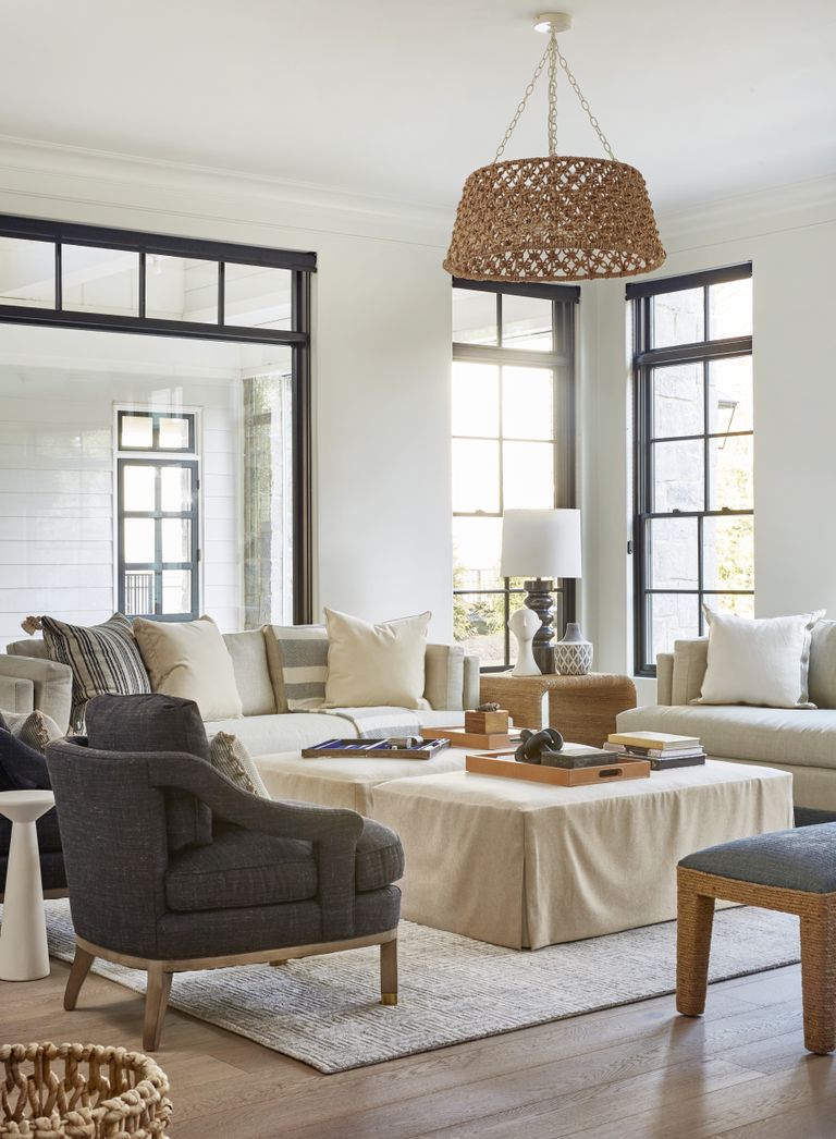 Should a living room rug match your couch or walls? | Livingetc