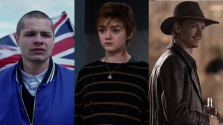 Toby Wallace on Romper Stomper; Maisie Williams in The New Mutants; Thomas Brodie-Sangster on The Queen's Gambit
