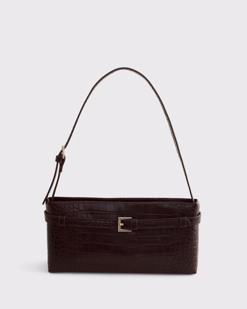 Belted shoulder bag