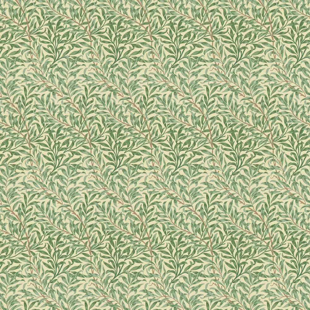 Willow Boughs by Morris - Green - Wallpaper - 216866 (wm7614/1)