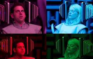 Emma Stone and Jonah Hill in first look pictures of new Netflix series Maniac