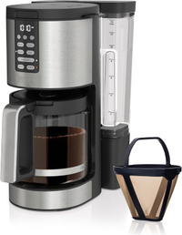 Shark &amp; Ninja appliances: 40% off @ Walmart
Walmart is knocking up to 40% off select Shark and Ninja appliances. The sale includes air fryers, robot vacs, blow dryers, blenders, and more. After discount, prices start from $42. I recommend the Ninja XL 14-Cup Coffee Maker (DCM200) on sale for just $59 (pictured, was $89). It features a removable 70-ounce water reservoir and adjustable warming plate that can keep your coffee hot for up to 4 hours.
Price check: Shark from $69 @ Amazon | Ninja from $15 @ Amazon