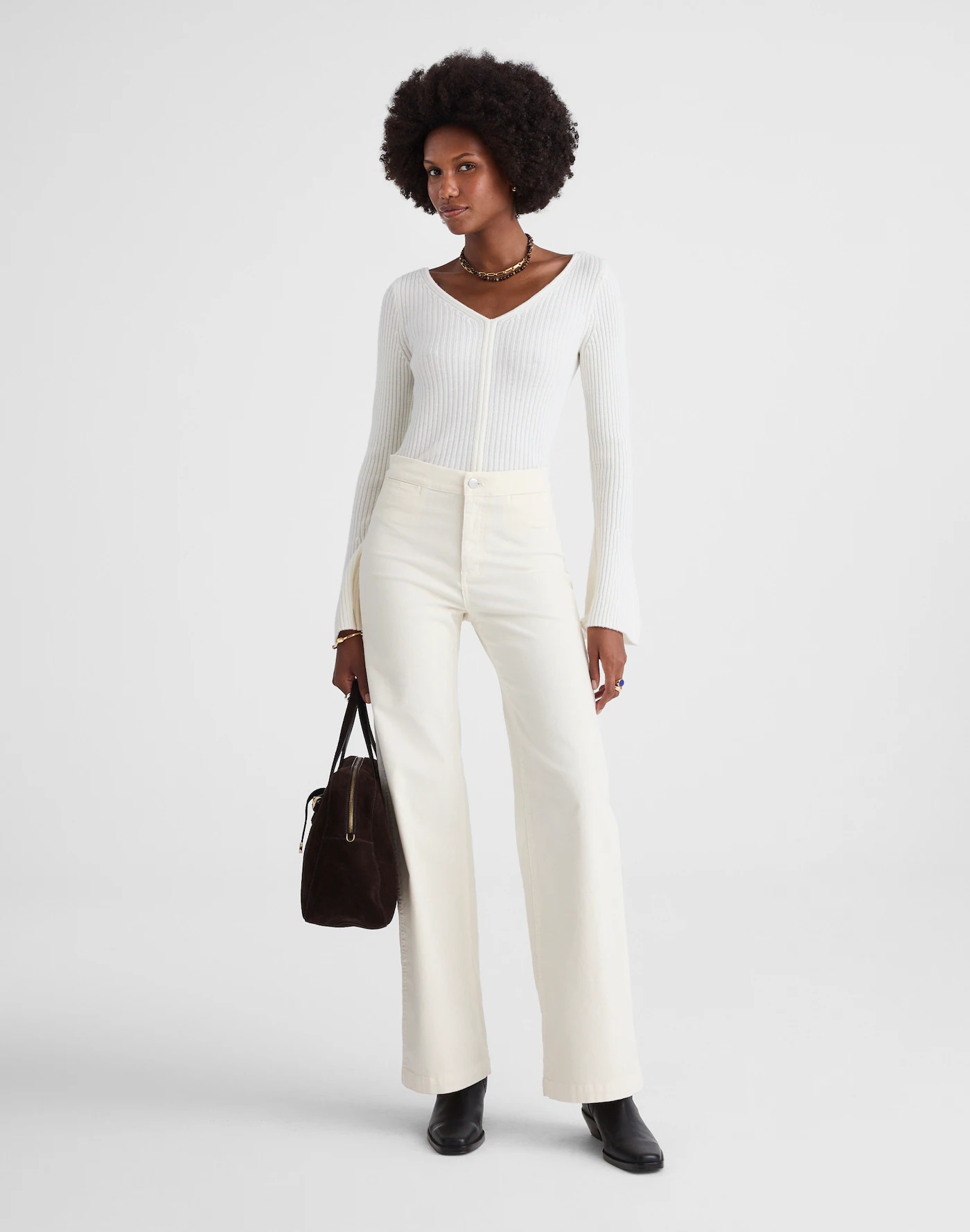 The Wide-Leg Pant in Corduroy