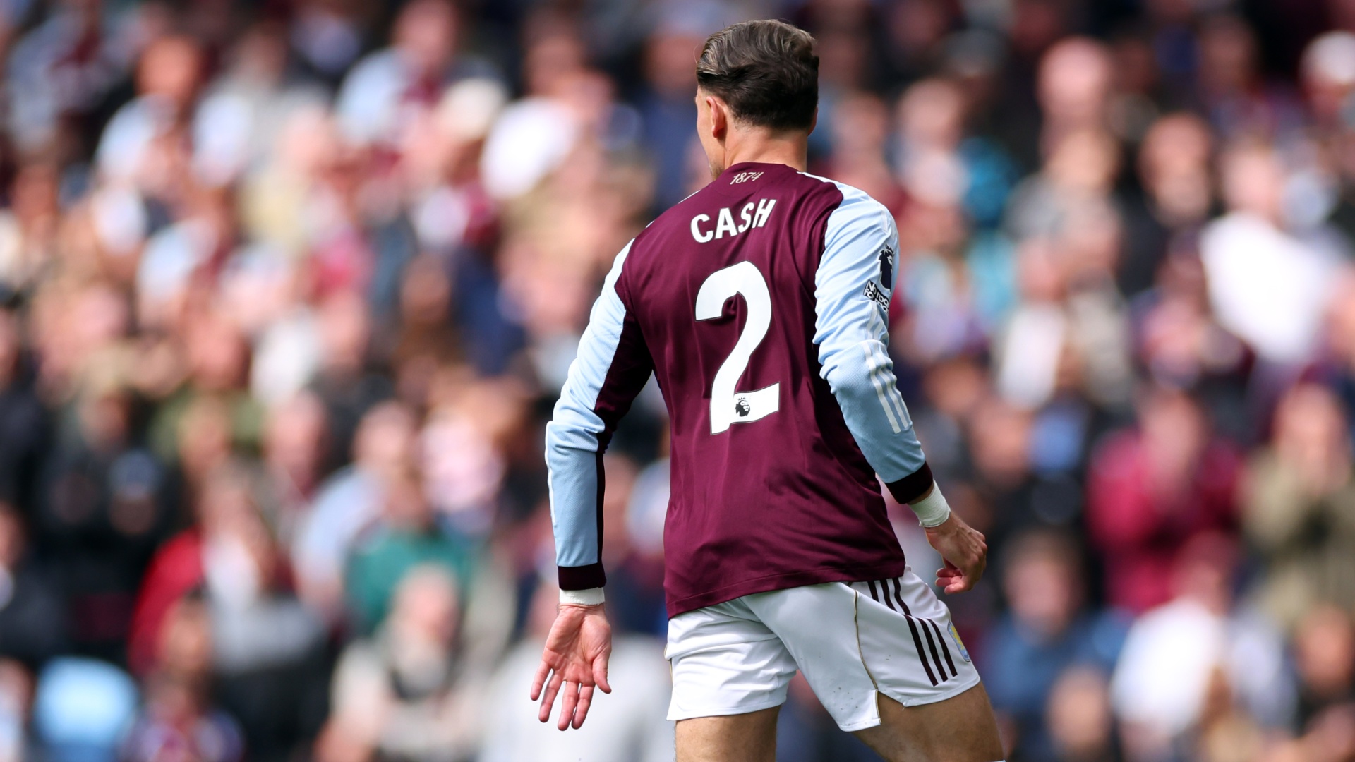 Aston Villa's Matty Cash in action in the Premier League