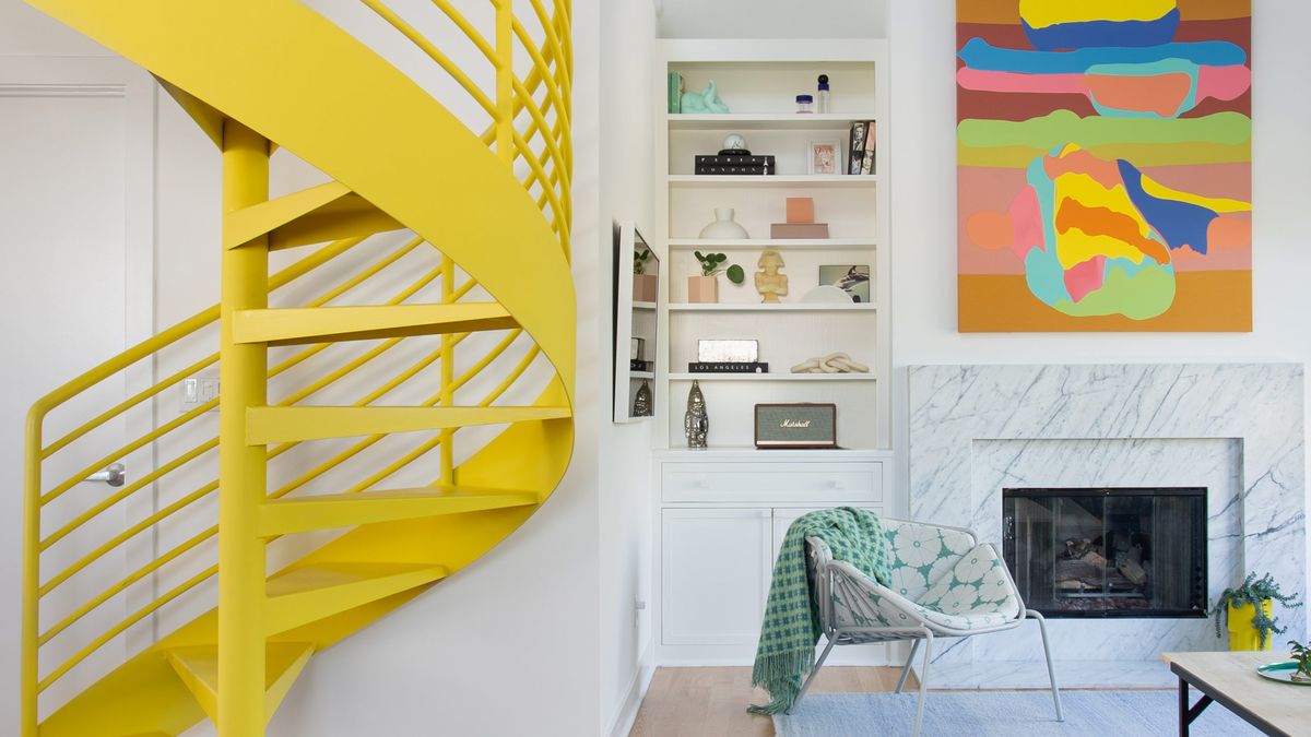 Découvrez l'intérieur de cette maison colorée et contemporaine au cœur de San Francisco