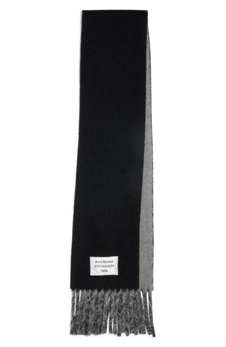 Volly Alpaca & Wool Blend Fringe Scarf