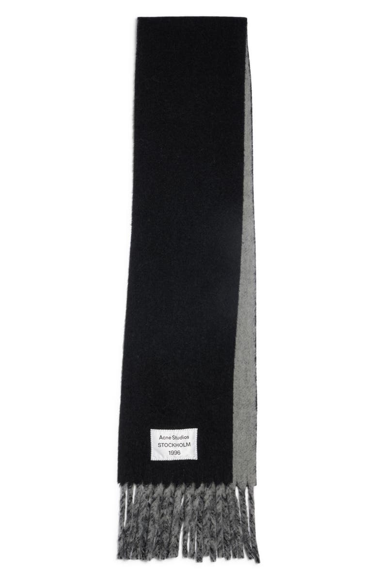 Volly Alpaca & Wool Blend Fringe Scarf