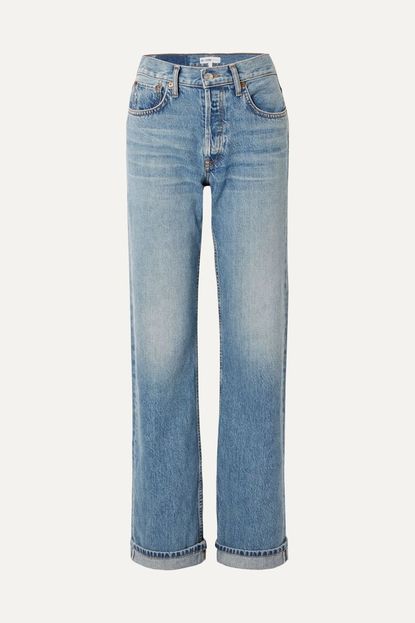 RE/DONE '90s Relaxed High-Rise Straight-Leg Jeans