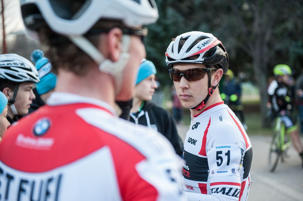 Danick Vandale from Winnipeg was best U23 rider on the day