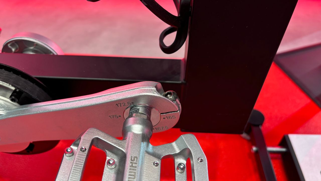 Elite Square indoor bike on show at Eurobike