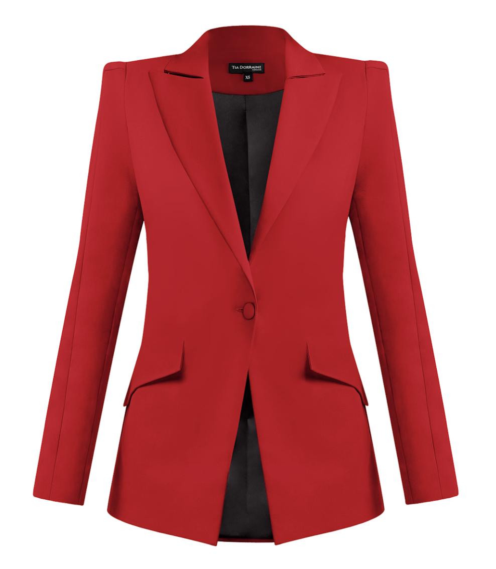 Wolf & Badger, Illusion Classic Tailored Blazer