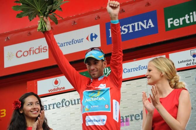 Vincenzo Nibali (Astana) remains in the leader's jersey