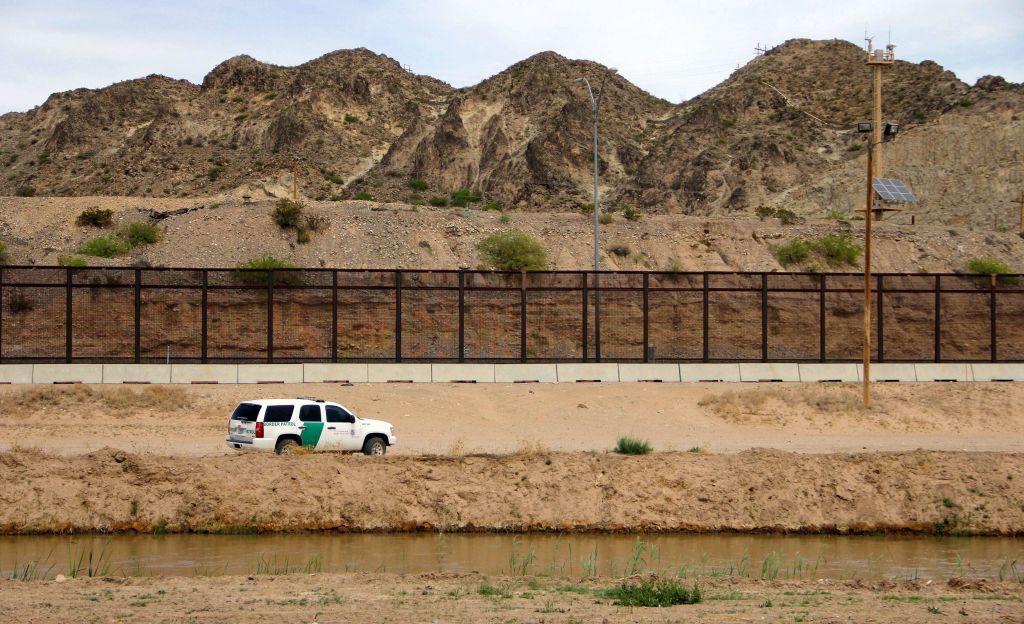 A Border Patrol agent&amp;#039;s car.