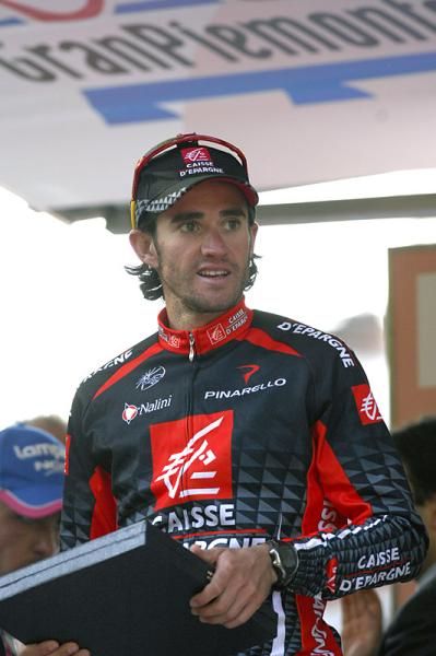 Giro del Piemonte runner-up Daniel Moreno (Caisse d'Epargne).