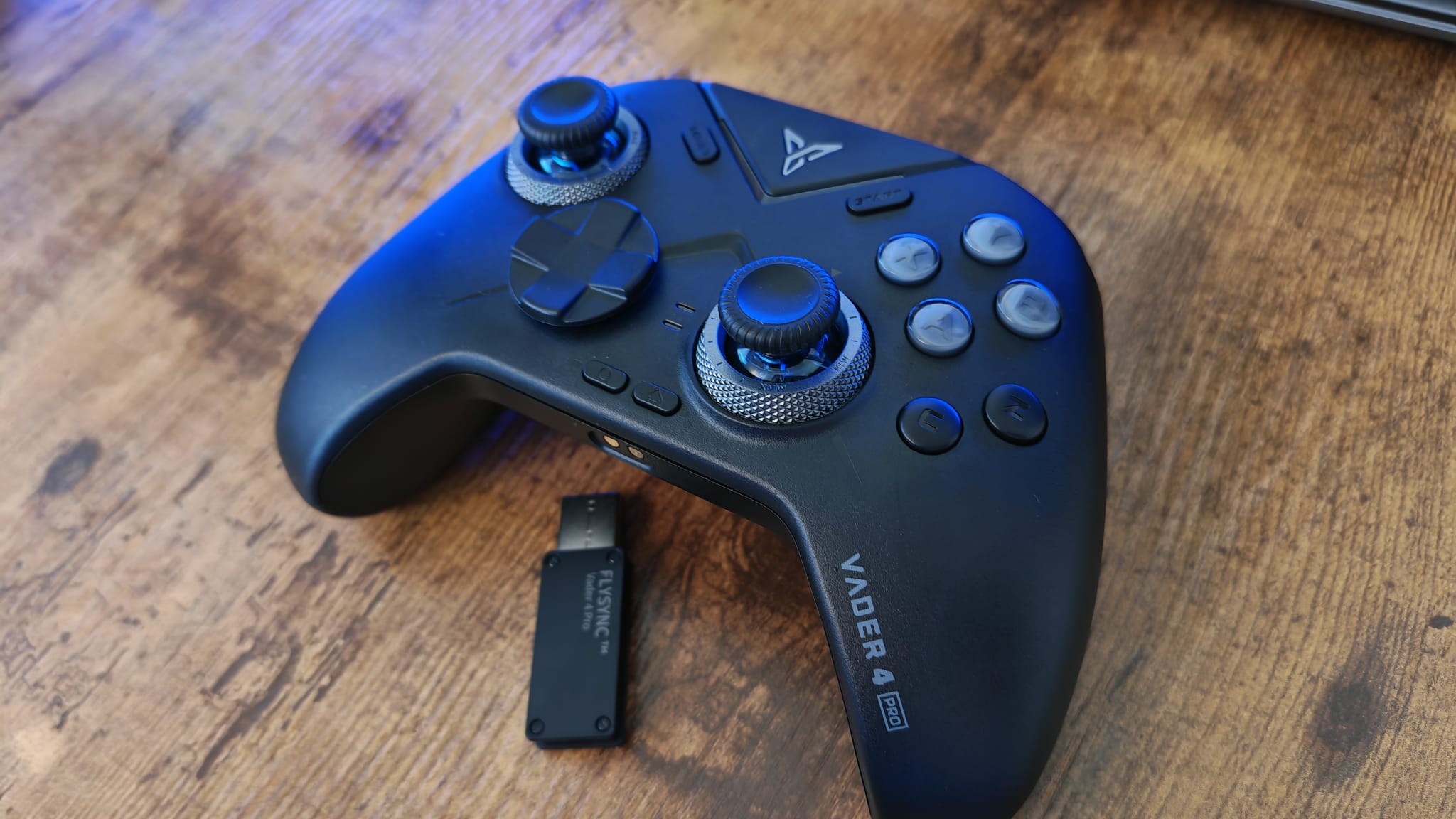 The Flydigi Vader 4 Pro's six face buttons