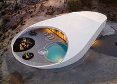 Avocado House, a Californian desert home with a quirky shape