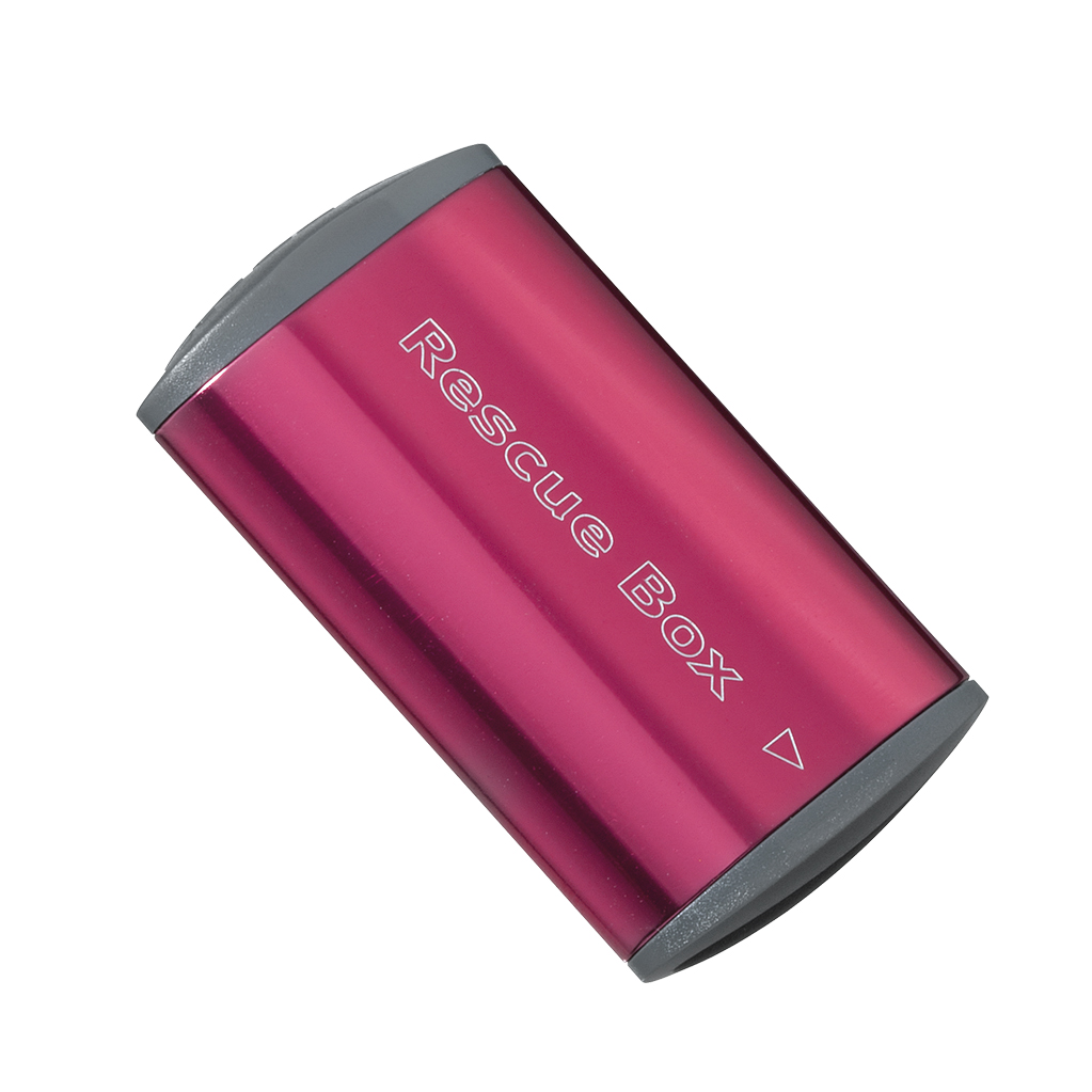 Topeak Rescue Box waterproof puncture repair kit in red