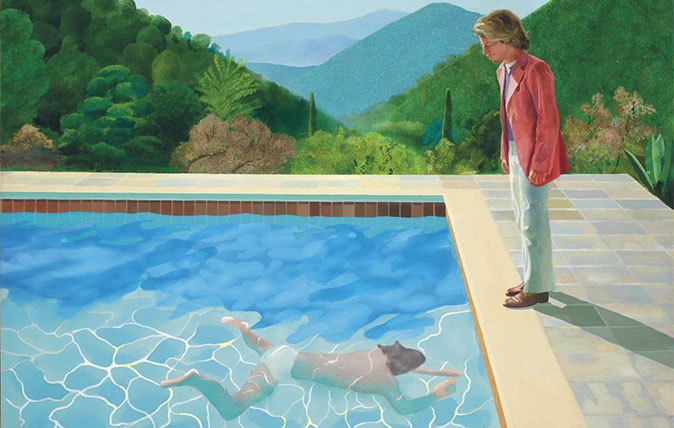 David Hockney’s iconic Portrait of an Artist (Pool with Two Figures)