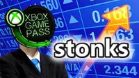 Xbox Game Pass stonks meme