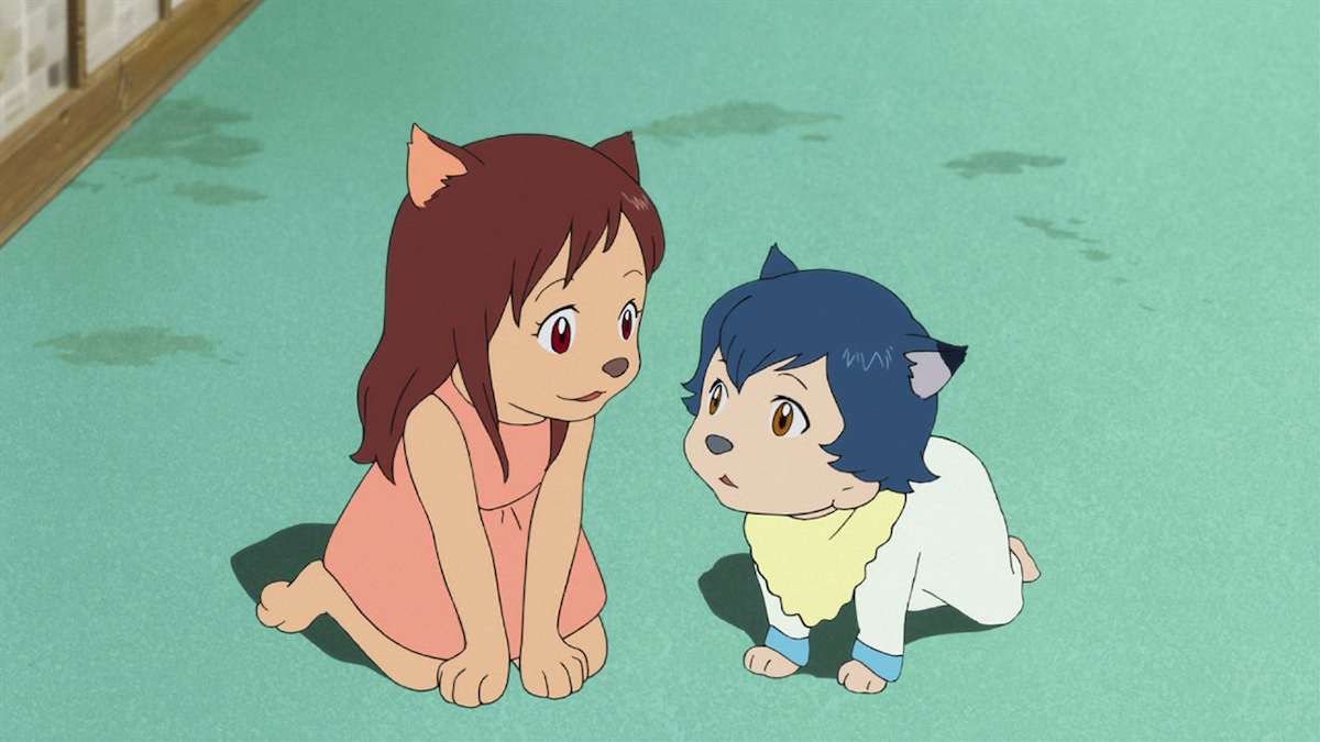 The little baby werewolves from Wolf Children