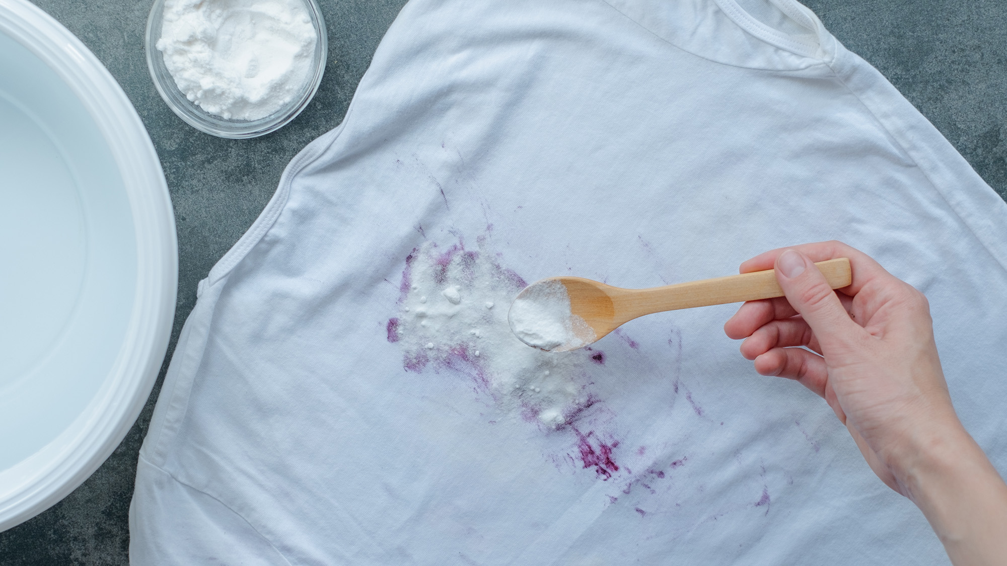 Clothes stain removal