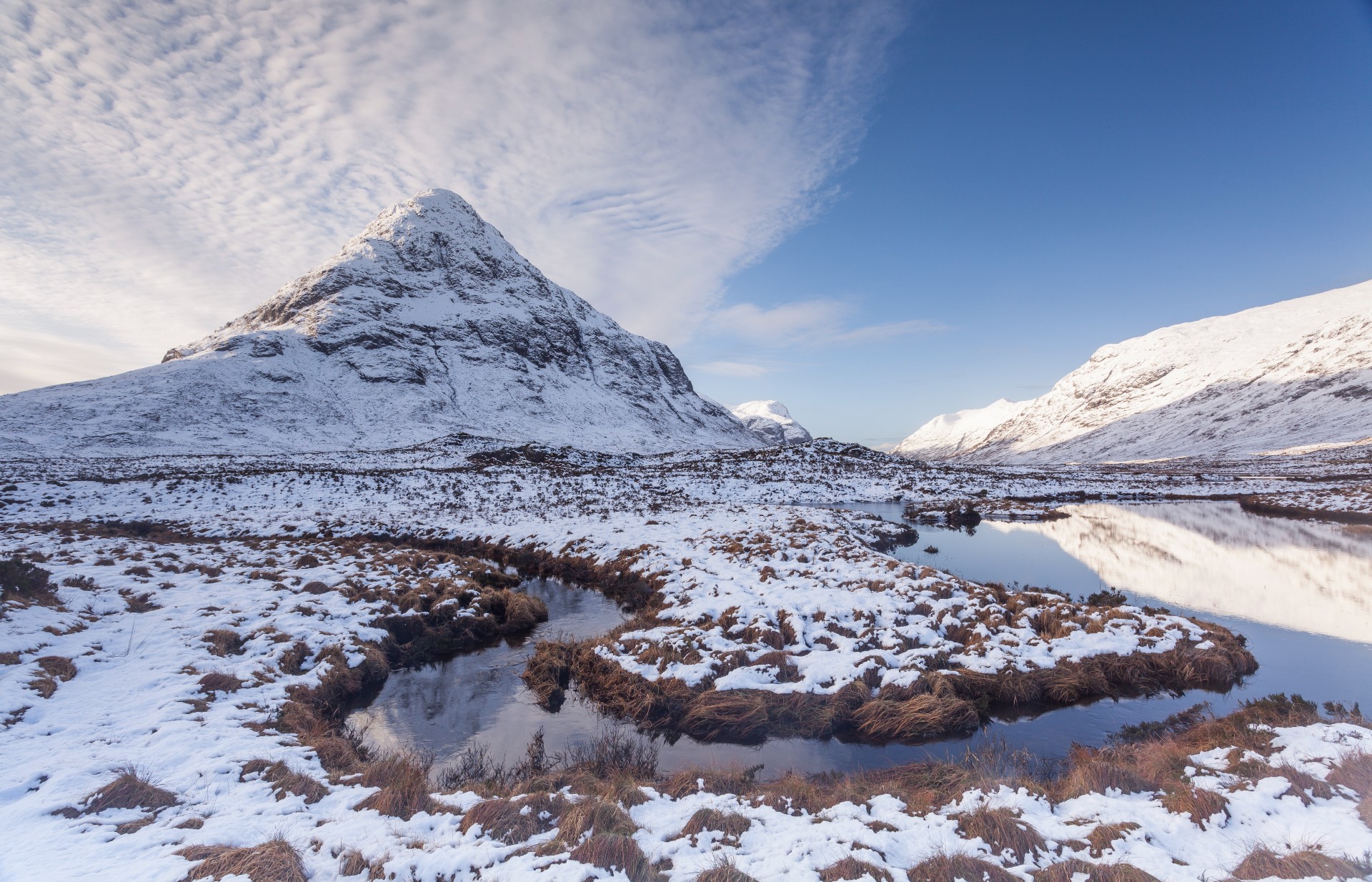 Glen Coe is a part of the designated National Scenic Area of Ben Nevis and Glen Coe