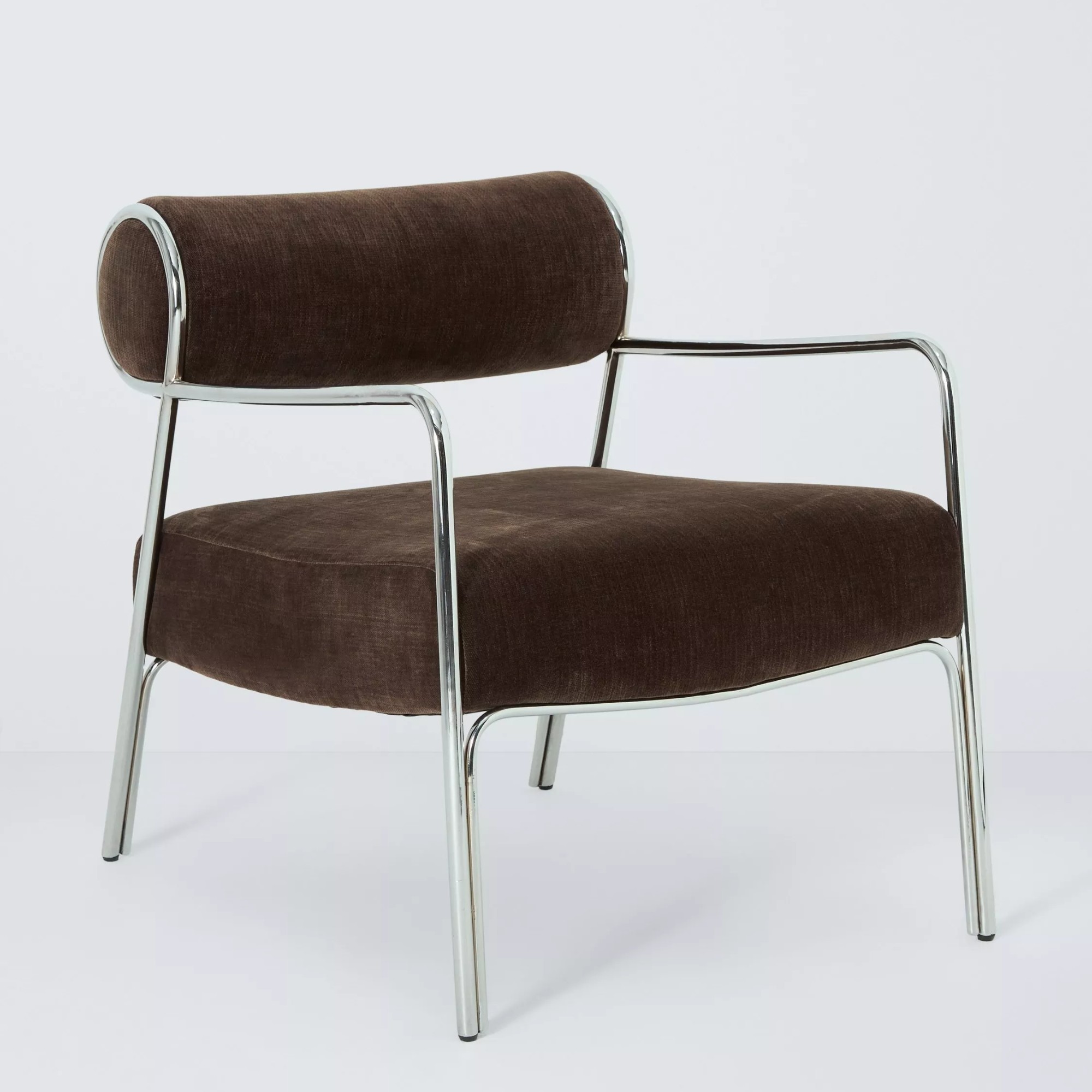 John Lewis Hoxton Armchair, Chocolate Chenille