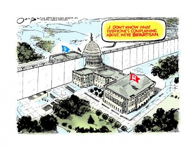 Fortified partisanship