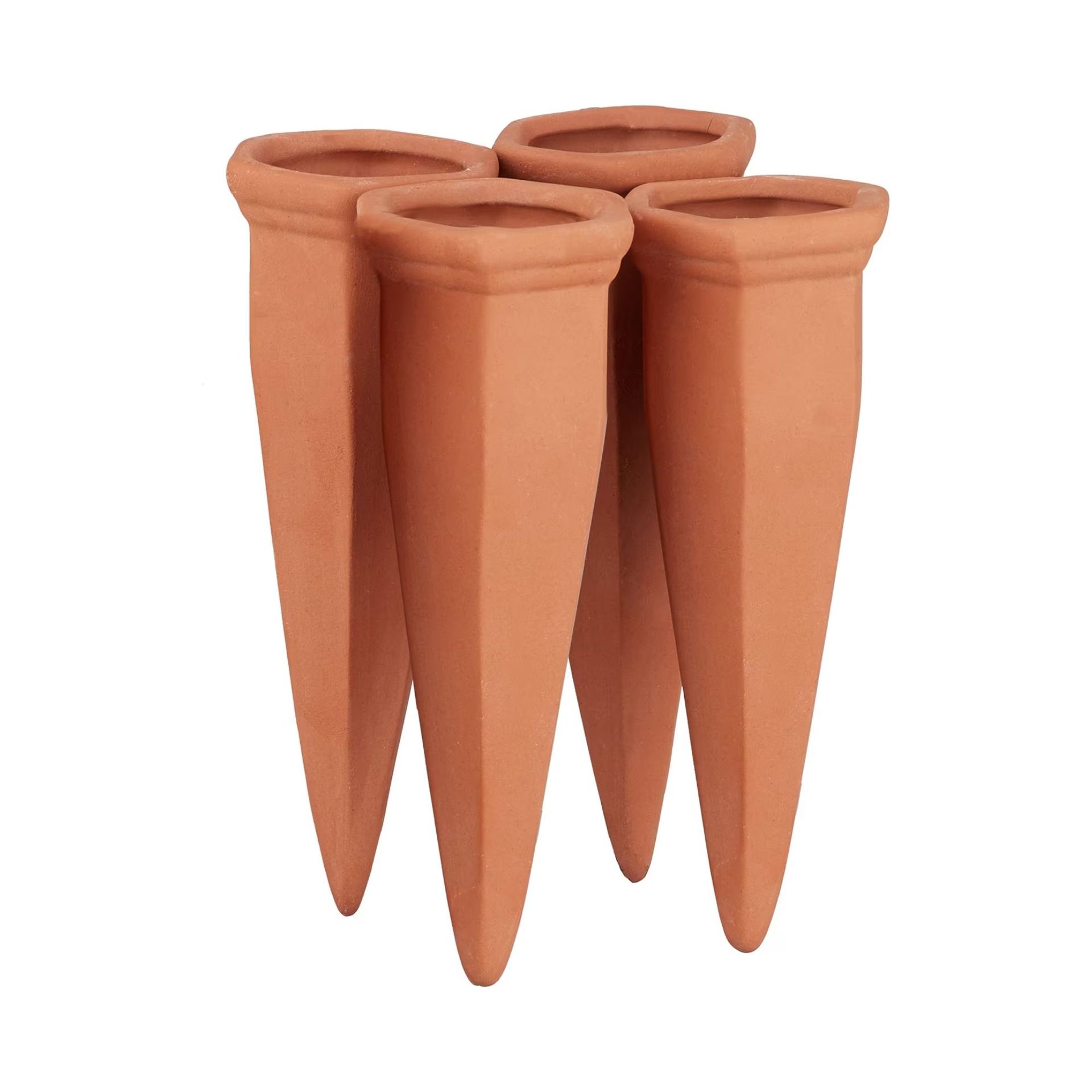 Relaxdays Clay Cones Set of 4