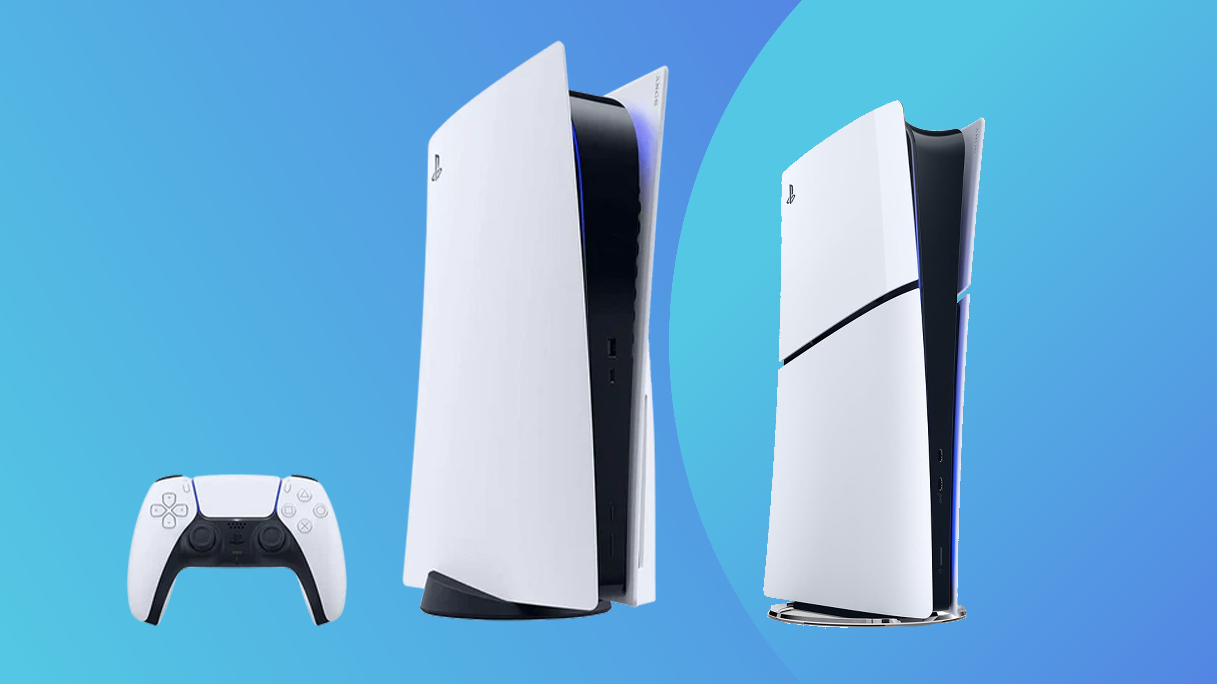 See How the PS5 Slim Compares Side-by-Side With the Launch Version