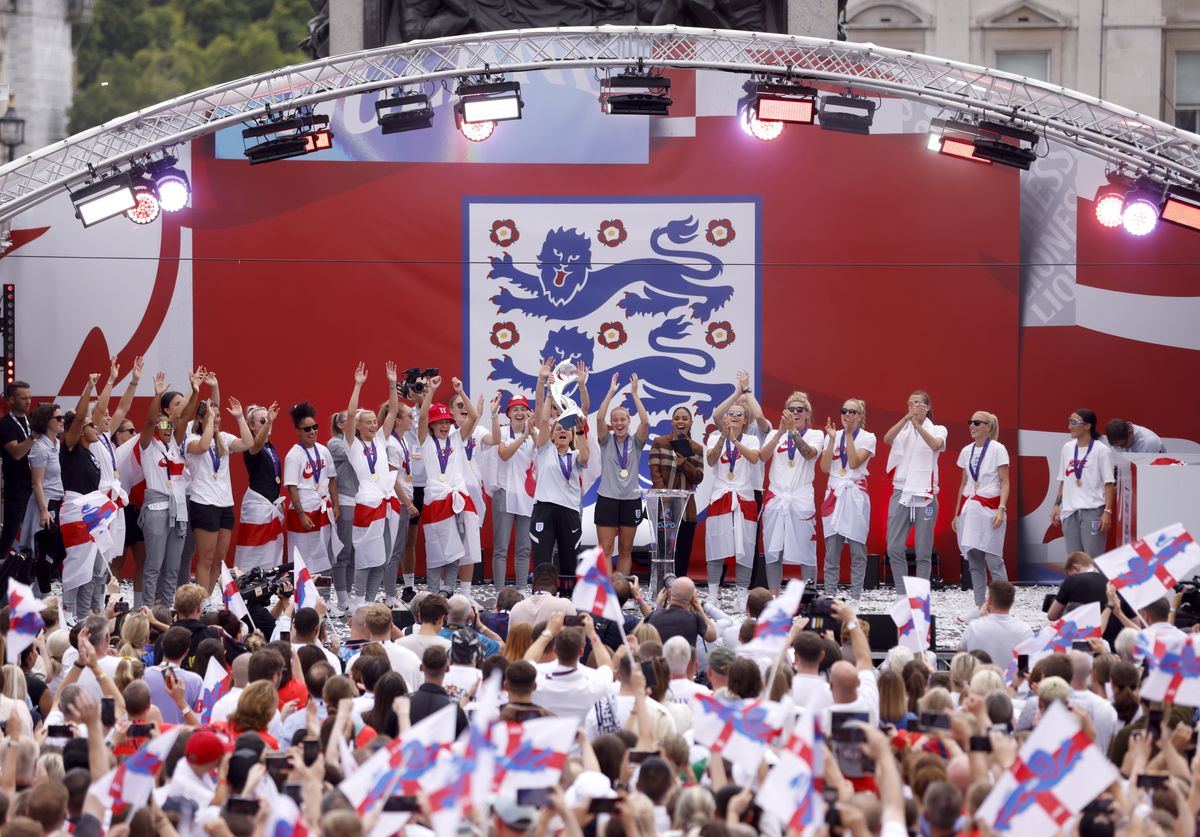 England’s Euro 2022 success – Trafalgar Square