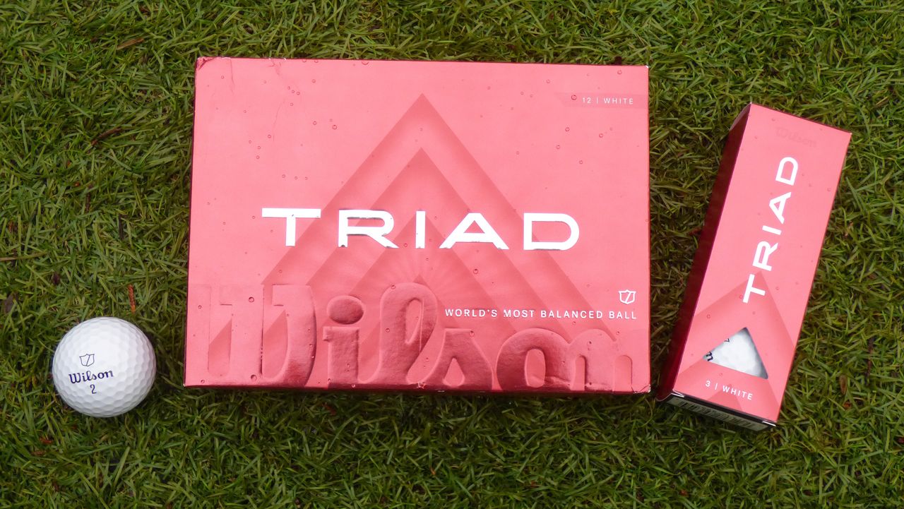 Wilson 2025 Triad Golf Ball Review