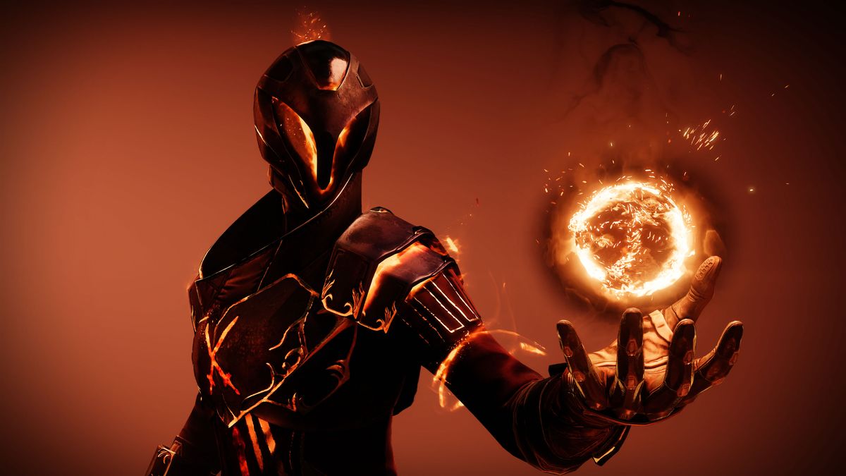 Destiny 2 Warlock solar 3.0 artwork