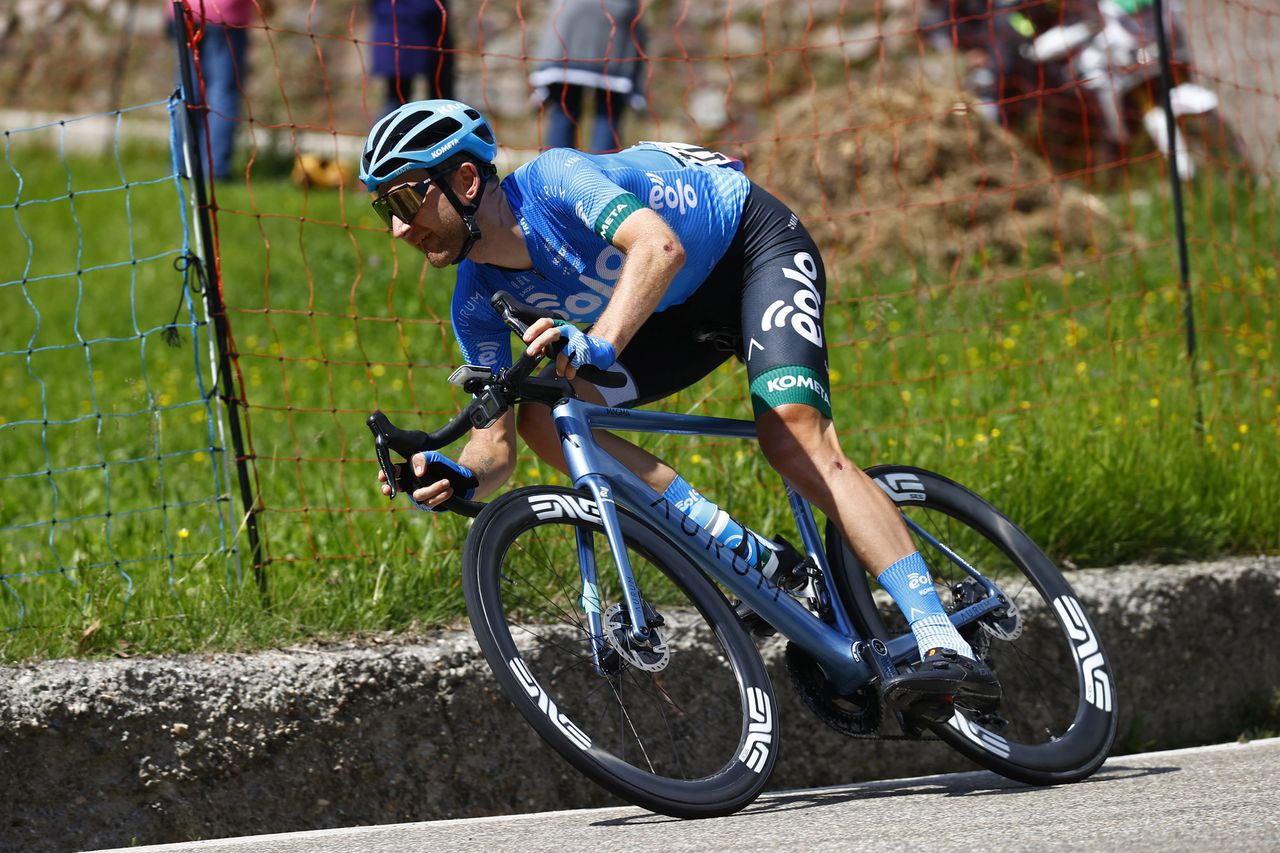 Giro d'Italia 2021 - 104th Edition - 19th stage Abbiategrasso - Alpe di Mera 166 km - 28/05/2021 - Mark Christian (GBR - Eolo - Kometa Cycling Team) - photo Luca Bettini/BettiniPhoto&Acirc;&copy;2021