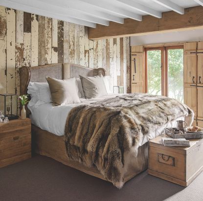 15 relaxed rustic bedroom ideas for that natural style | Ideal Home