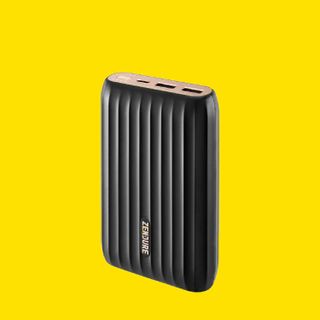 Zendure X5 Power Bank on a yellow background