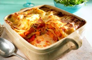 Dairy and gluten-free vegetable lasagne