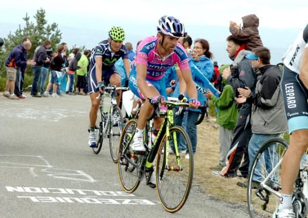 Michele Scarponi (Lampre-ISD) is not the man he was at the Giro d'Italia.