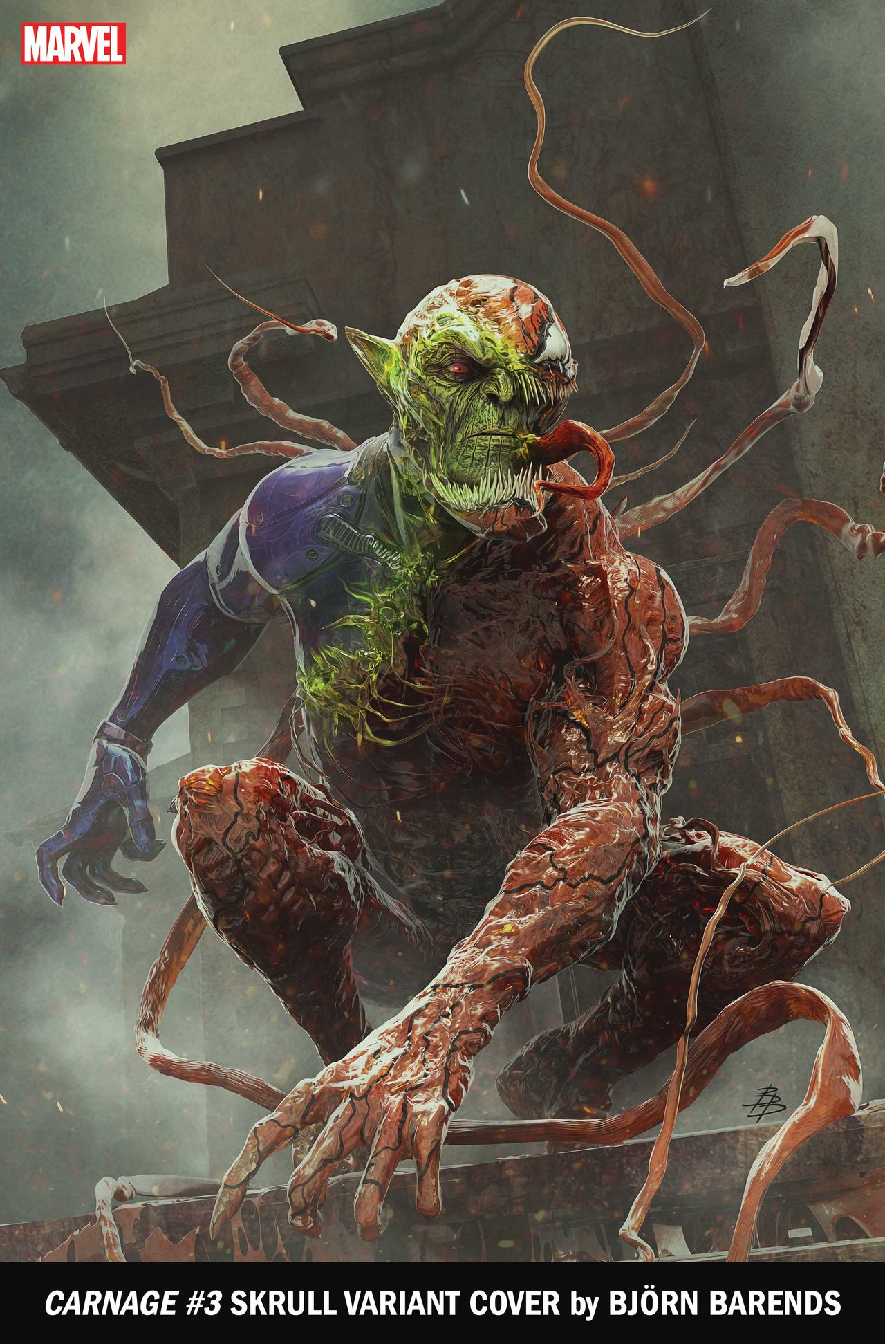 Marvel Comics' Skrull variant cover
